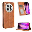 For Infinix Zero 40 5G Magnetic Buckle Retro Texture Leather Phone Case(Brown) - 1