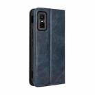For Infinix GT 30 Pro 5G Magnetic Buckle Retro Texture Leather Phone Case(Blue) - 3