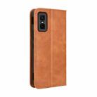 For Infinix GT 30 Pro 5G Magnetic Buckle Retro Texture Leather Phone Case(Brown) - 3