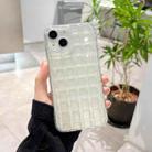 For iPhone 14 Plus Tile Pattern TPU Phone Case(Transparent) - 1