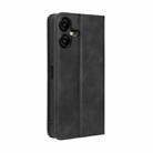 For Tecno Pova Neo 3 Magnetic Buckle Retro Texture Leather Phone Case(Black) - 3