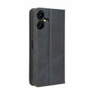For Tecno Pova Neo 3 Magnetic Buckle Retro Texture Leather Phone Case(Blue) - 3