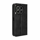 For Tecno Camon 30 5G / 4G Magnetic Buckle Retro Texture Leather Phone Case(Black) - 3