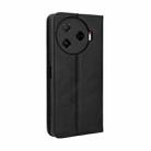 For Tecno Camon 30 Pro 5G Magnetic Buckle Retro Texture Leather Phone Case(Black) - 3