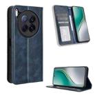 For Tecno Camon 40 Premier 5G Magnetic Buckle Retro Texture Leather Phone Case(Blue) - 1