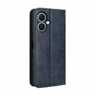 For Tecno Pova 7 4G Magnetic Buckle Retro Texture Leather Phone Case(Blue) - 3