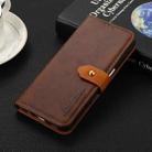 For OPPO Reno11 Pro 5G Global KHAZNEH Dual-color Cowhide Texture Flip Leather Phone Case(Brown) - 2