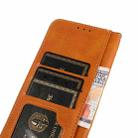 For OPPO Reno11 Pro 5G Global KHAZNEH Dual-color Cowhide Texture Flip Leather Phone Case(Brown) - 3