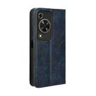 For Huawei Enjoy 70 4G Magnetic Buckle Retro Texture Leather Phone Case(Blue) - 3