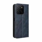 For Honor X5b 4G Magnetic Buckle Retro Texture Leather Phone Case(Blue) - 3