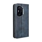 For Honor 300 Pro 5G / 300 Ultra 5G Magnetic Buckle Retro Texture Leather Phone Case(Blue) - 3