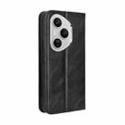 For Honor 400 Pro Global 160.8mm Magnetic Buckle Retro Texture Leather Phone Case(Black) - 3