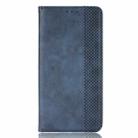 For Samsung Galaxy A35 5G Magnetic Buckle Retro Texture Leather Phone Case(Blue) - 2