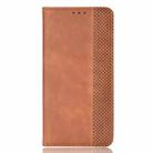 For Samsung Galaxy Xcover 7 Magnetic Buckle Retro Texture Leather Phone Case(Brown) - 2