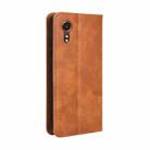 For Samsung Galaxy Xcover 7 Magnetic Buckle Retro Texture Leather Phone Case(Brown) - 3