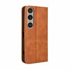 For Sony Xperia 1 VI 2024 Magnetic Buckle Retro Texture Leather Phone Case(Brown) - 3