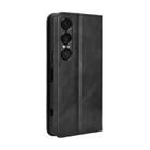 For Sony Xperia 1 VII Magnetic Buckle Retro Texture Leather Phone Case(Black) - 3