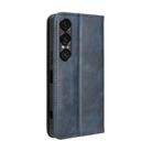 For Sony Xperia 1 VII Magnetic Buckle Retro Texture Leather Phone Case(Blue) - 3