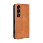For Sony Xperia 1 VII Magnetic Buckle Retro Texture Leather Phone Case(Brown) - 3