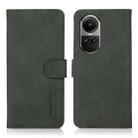 For OPPO Reno10 / Reno10 Pro Global KHAZNEH Matte Texture Leather Phone Case(Green) - 1