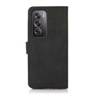 For OPPO Reno12 Pro 5G Global KHAZNEH Matte Texture Leather Phone Case(Black) - 3