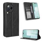 For Xiaomi Civi 3 Magnetic Buckle Retro Texture Leather Phone Case(Black) - 1