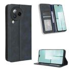 For Xiaomi Civi 3 Magnetic Buckle Retro Texture Leather Phone Case(Blue) - 1