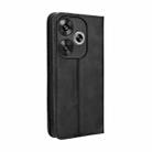 For Xiaomi Redmi Turbo 3 5G Magnetic Buckle Retro Texture Leather Phone Case(Black) - 3