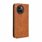 For Xiaomi Civi 4 Pro 5G Magnetic Buckle Retro Texture Leather Phone Case(Brown) - 3