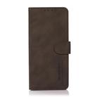 For Xiaomi Poco F6 Pro KHAZNEH Matte Texture Leather Phone Case(Brown) - 2