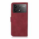 For Xiaomi Redmi K70 5G / K70 Pro 5G KHAZNEH Matte Texture Leather Phone Case(Red) - 3