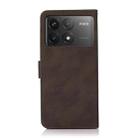 For Xiaomi Redmi K70 5G / K70 Pro 5G KHAZNEH Matte Texture Leather Phone Case(Brown) - 3