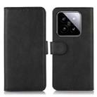 For Xiaomi 14 Cow Texture Leather Phone Case(Black) - 1