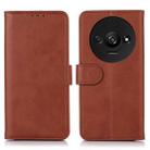 For Xiaomi Redmi A3 Cow Texture Leather Phone Case(Brown) - 1