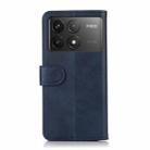 For Xiaomi Redmi K70 5G / K70 Pro 5G Cow Texture Leather Phone Case(Blue) - 3