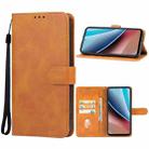 For Motorola Moto G Stylus 2023 4G Leather Phone Case(Brown) - 1