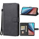 For Motorola Moto G Stylus 2023 4G Leather Phone Case(Black) - 1