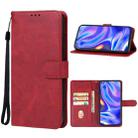 For Motorola One 5G UW Leather Phone Case(Red) - 1