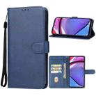 For Motorola Moto G Power 5G 2024 Leather Phone Case(Blue) - 1