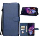 For Motorola Moto G Stylus 5G 2024 Leather Phone Case(Blue) - 1