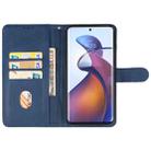 For Motorola Edge 50 Fusion Leather Phone Case(Blue) - 3