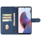 For Motorola Moto X50 Ultra Leather Phone Case(Blue) - 3