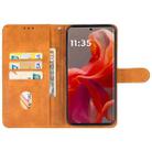 For Motorola S50 Neo Leather Phone Case(Brown) - 3