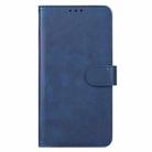 For Motorola Moto G64y 5G Leather Phone Case(Blue) - 2