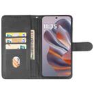 For Motorola Edge 50 Neo Leather Phone Case(Black) - 3