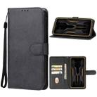 For Ulefone Armor X12 Pro Leather Phone Case(Black) - 1