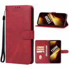 For Ulefone Armor X13 Leather Phone Case(Red) - 1
