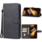 For Ulefone Armor X13 Leather Phone Case(Black) - 1
