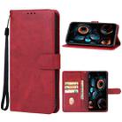 For Ulefone Power Armor 16S Leather Phone Case(Red) - 1