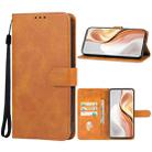 For Ulefone Note 17 Pro Leather Phone Case(Brown) - 1